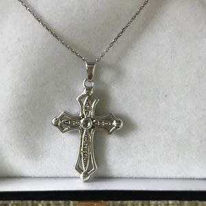 Jewelry - 💕Silver Cross💕 Jewelry - 💕Silver Cross💕